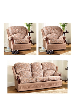 Chorlton Suite Three Seater Settee and Two Chairs