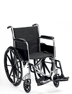 Sport Self Propelled Wheelchair Silver