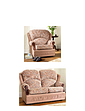 Chorlton Two Seater Settee And Chair Suite Green