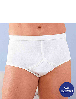 Y Front Absorbent Pant - White