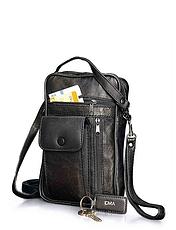 Leather Travel Wallet Bag Multi