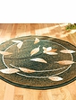 Leaves Rug Cream