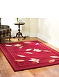 Leaves Rug Cream