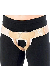 Double Lower Hernia Support Belt Cream