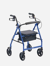 Deluxe Rollator  Blue