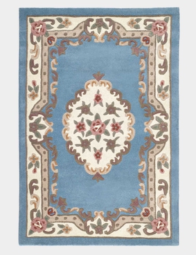 Aubusson Wool Rugs Beige