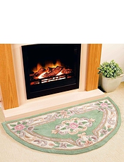 Aubusson Wool Rugs Beige