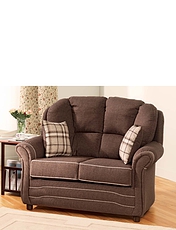 Chadderton Two Seater Settee Plus One Chair Chocolate