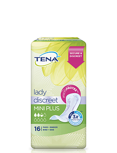 Tena Lady Discreet Mini Plus - White
