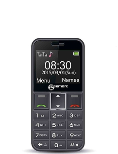 Geemarc Big Button Mobile Phone - Black