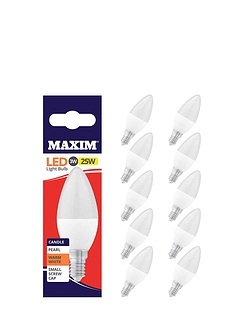 Candle Lifetime Small Screw Bulbs Set Of 5