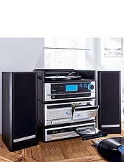 Capitol Music Stack System Silver