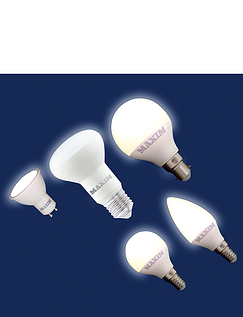 LED Spotlight Screw Lifetime Bulbs Set Of 5 - MULTI