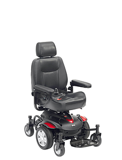 Titan Indoor and Outdoor Power Chair - Red