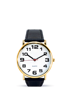 Big Time Classic Quartz Watch - Black