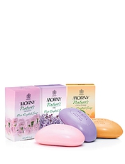 Morny Natures Fine English Soap Three Piece Set Multi