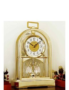 Swarovski Mantel Clock - Gold