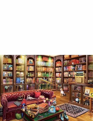 The Reading Room 1000 Piece Jigsaw Puzzle