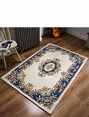 Pure Wool Rug Beige