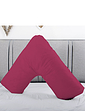 M R S A Resistant Wipe Clean V Shaped Support Pillow Grey