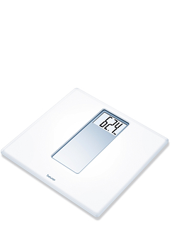 Digital Scales With Extra Large Display - White