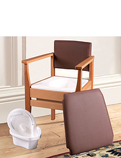 Wooden Commode Brown