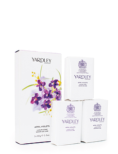 Yardley April Violets Soap Set Multi