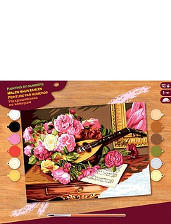 Romantic Bouquet Paint by Numbers Kit - MULTI