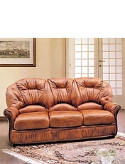 Canterbury 3 Seater Settee Tan