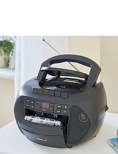 3-in-1  Portable Radio.Cassette/CD player