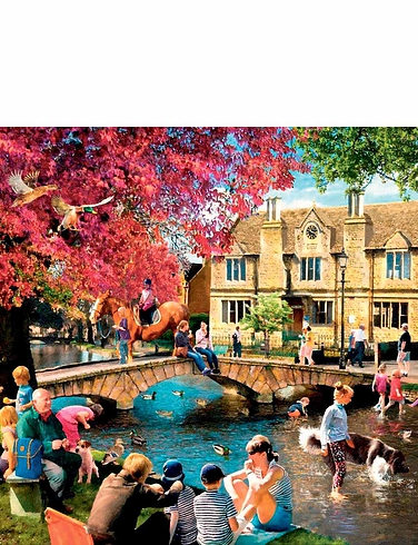 Picnic By The River 1000pc Jigsaw Puzzle