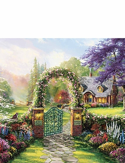 Gibsons Hummingbird Cottage 1000pc Jigsaw Puzzle