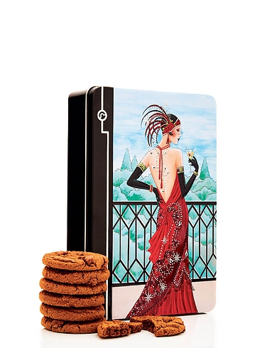 Figurine Tin With Belgian Chocolate Biscuits