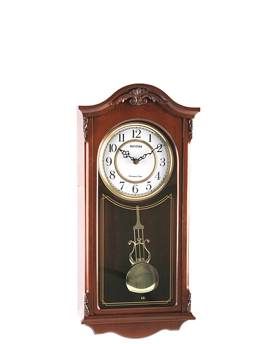 Wooden Pendulum Rhythm Wall Clock