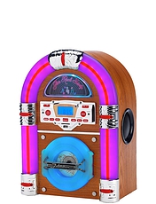 Jive Mini Jukebox Mahogany