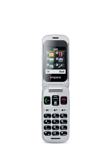 Commitment Free Big Button Clamshell Mobile Phone