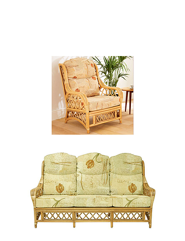 Cromer Three Seater and One Standard Chair