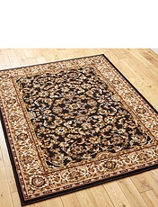 Large Staveley Rugs Black