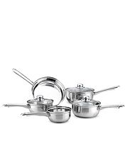 Sabichi Five Piece Pan Set Silver