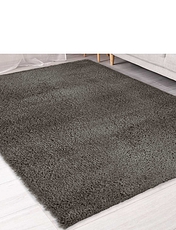 Shaggy Plain Rug Charcoal