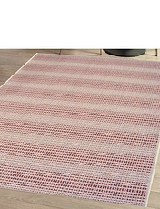 Ombre Indoor Outdoor Flatweave Rug Grey