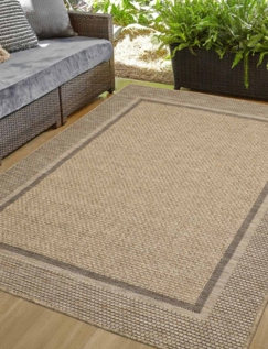 Denver Indoor Outdoor Flatweave Rug Natural