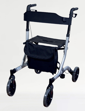 Ultra Lightweight Folding Rollator Blue