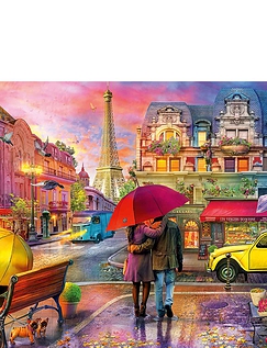 One Rainy Night In Paris 1000pc Jigsaw Multi