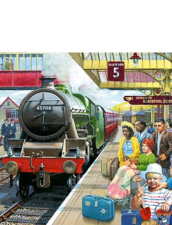 Gibsons Express For Blackpool 1000pc Jigsaw Multi