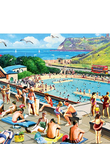 Ravensburger Scarborough North Bay and Pool 1000pc Jigsaw