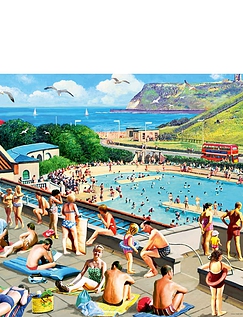 Ravensburger Scarborough North Bay and Pool 1000pc Jigsaw Multi