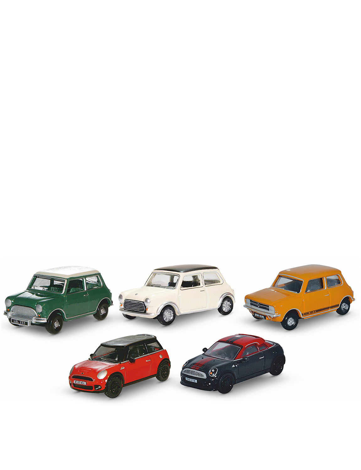 Classic Mini Cooper Scale Model Car Set Chums