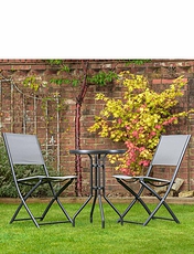 Bistro Set Black