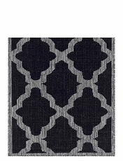 Moda Trellis Rug   Black